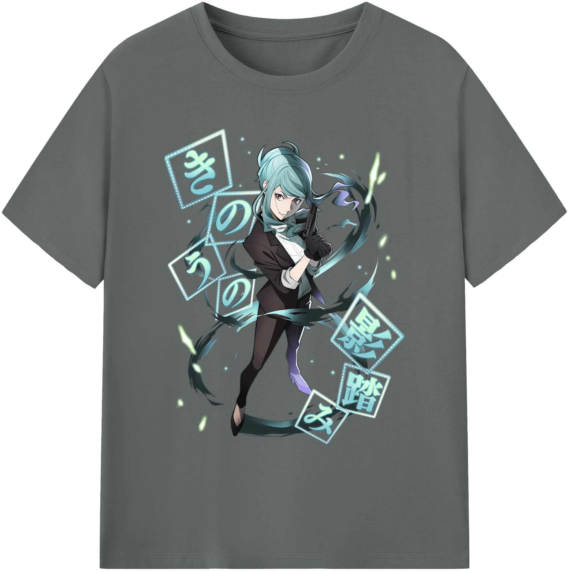 （画像用） 文豪ストレイドッグス Bungo Stray Dogs 綿100％ メンズ半袖Tシャツ｜肌触りやわらか＆通気性